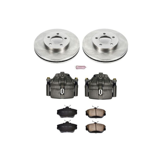 Kies-Motorsports PowerStop Power Stop 1995 Ford Taurus Front Autospecialty Brake Kit w/Calipers