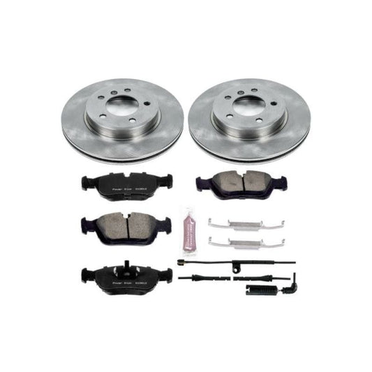 Kies-Motorsports PowerStop Power Stop 2000 BMW 323i Front Autospecialty Brake Kit