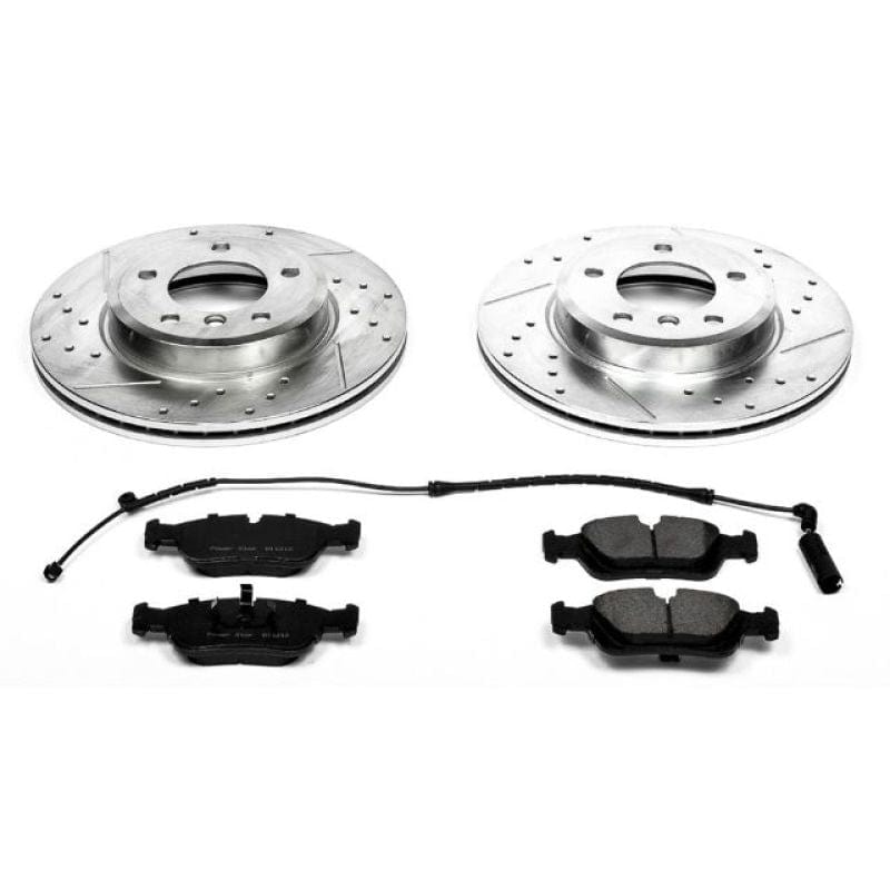 Kies-Motorsports PowerStop Power Stop 2000 BMW 323i Front Z23 Evolution Sport Brake Kit