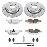 Kies-Motorsports PowerStop Power Stop 2000 BMW 323i Rear Z26 Street Warrior Brake Kit