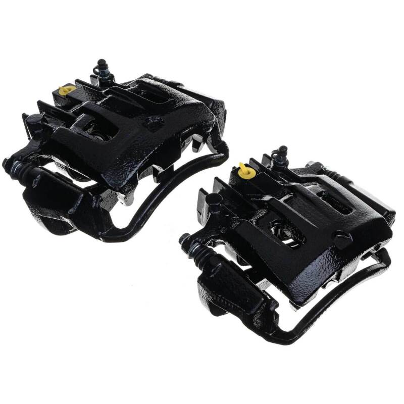 Kies-Motorsports PowerStop Power Stop 2000 Ford Excursion Rear Black Caliper - Pair w/Bracket