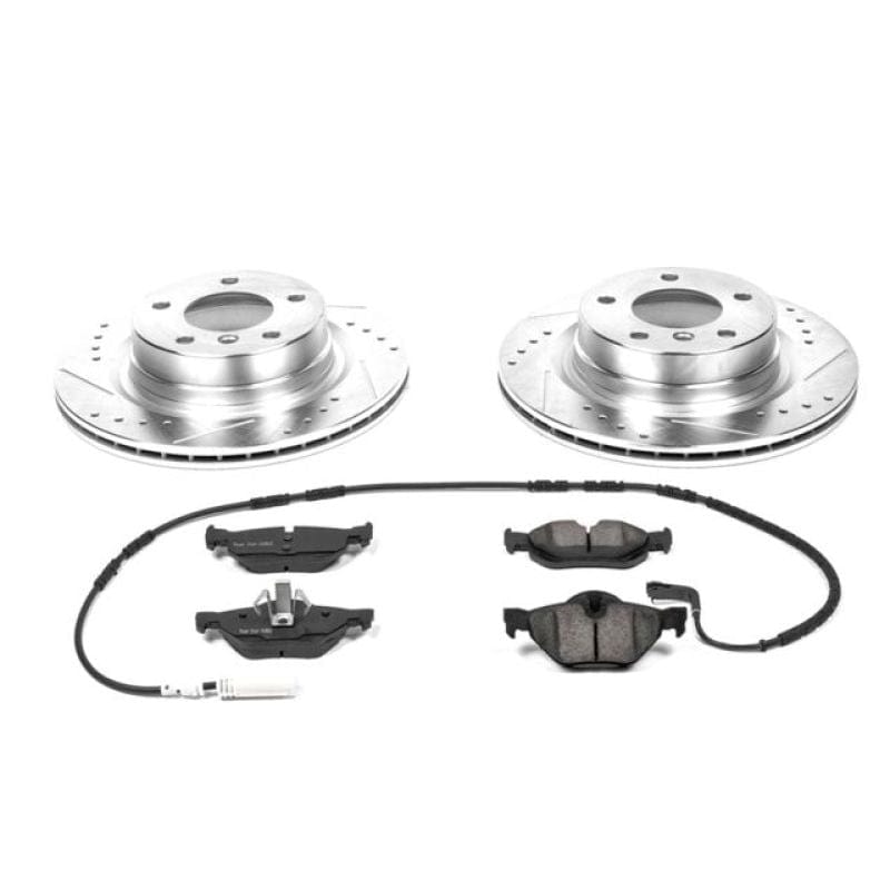 Kies-Motorsports PowerStop Power Stop 2006 BMW 325i Rear Z23 Evolution Sport Brake Kit