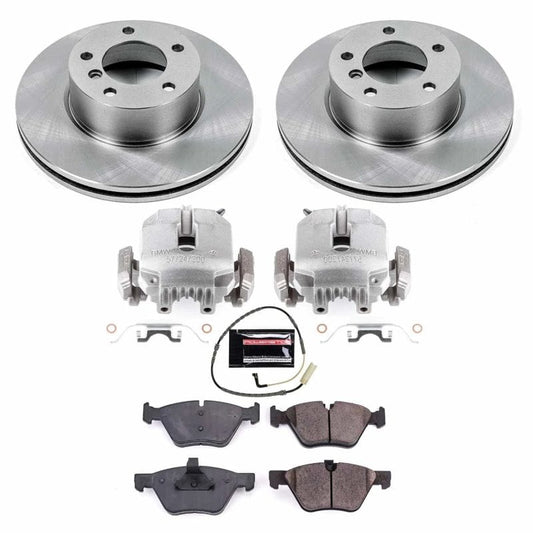 Kies-Motorsports PowerStop Power Stop 2006 BMW 325xi Front Autospecialty Brake Kit w/Calipers