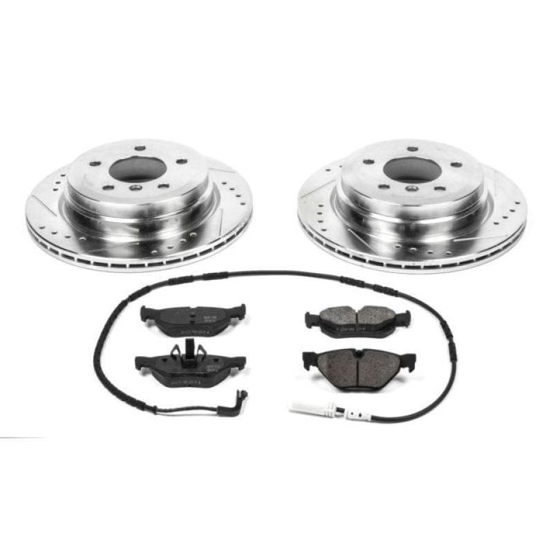 Kies-Motorsports PowerStop Power Stop 2006 BMW 325xi Rear Z23 Evolution Sport Brake Kit