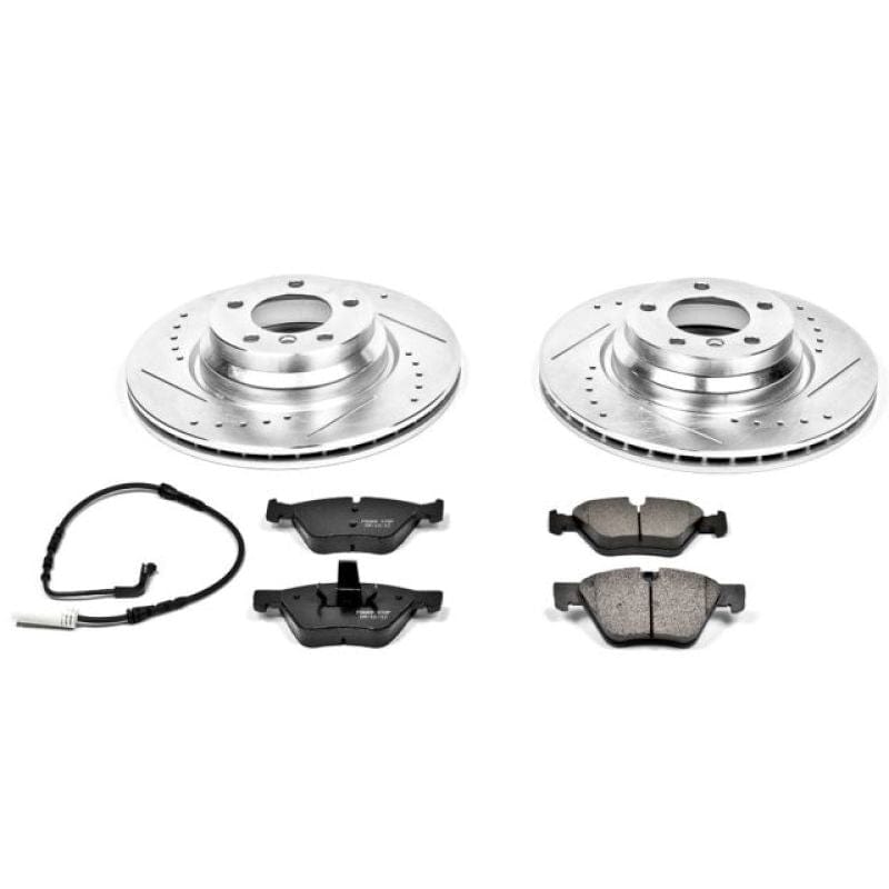 Kies-Motorsports PowerStop Power Stop 2006 BMW 330i Front Z23 Evolution Sport Brake Kit