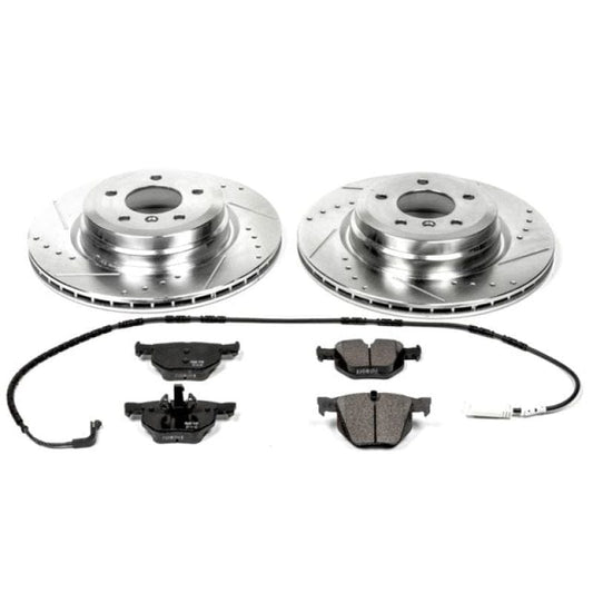 Kies-Motorsports PowerStop Power Stop 2006 BMW 330i Rear Z23 Evolution Sport Brake Kit