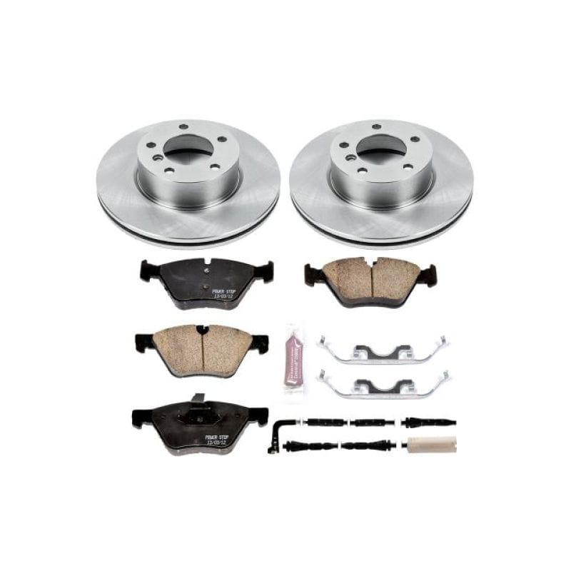 Kies-Motorsports PowerStop Power Stop 2007 BMW 328i Front Autospecialty Brake Kit