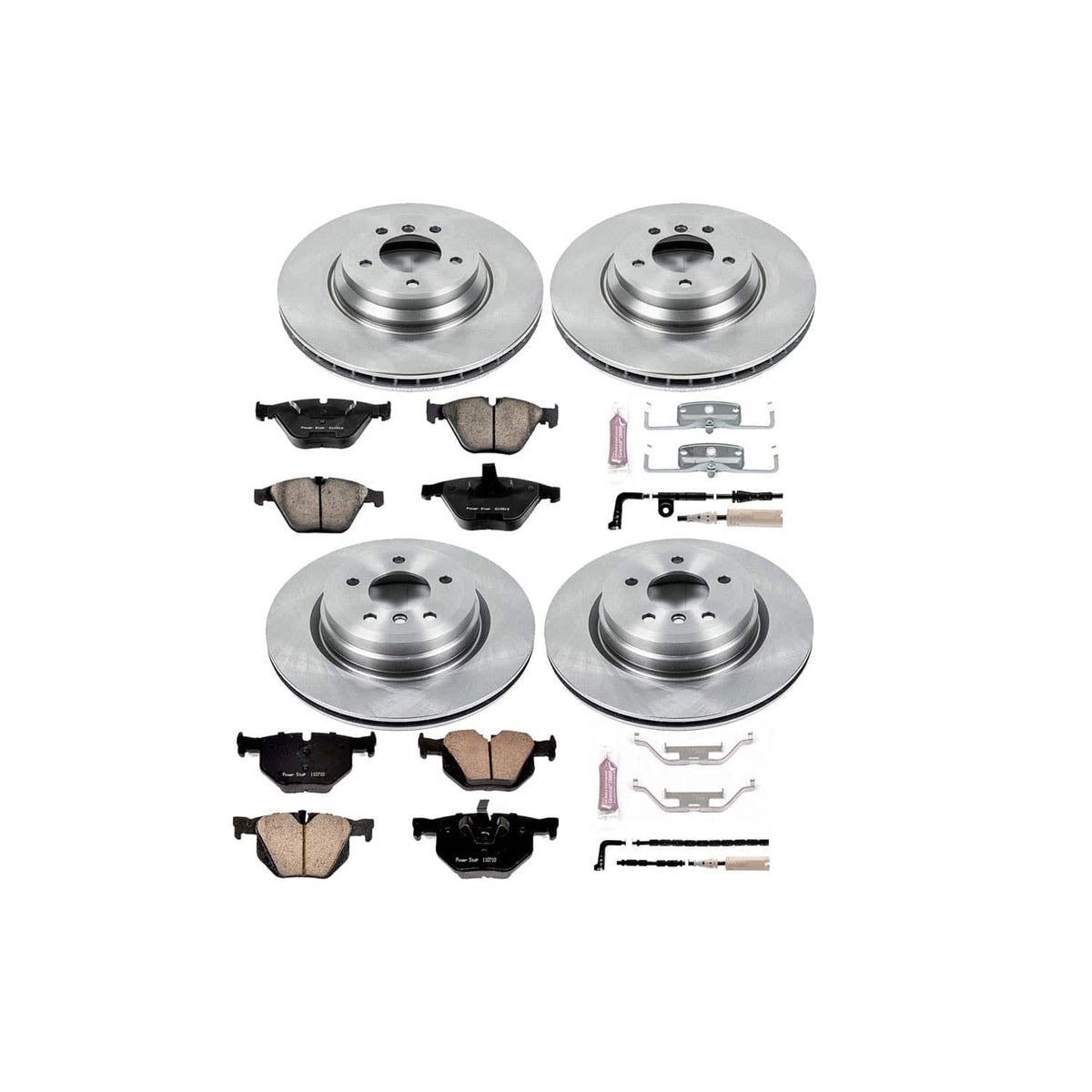 Kies-Motorsports PowerStop Power Stop 2009 BMW 335i xDrive Front & Rear Autospecialty Brake Kit