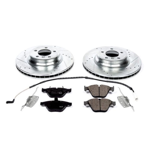 Kies-Motorsports PowerStop Power Stop 2009 BMW 335i xDrive Front Z23 Evolution Sport Brake Kit