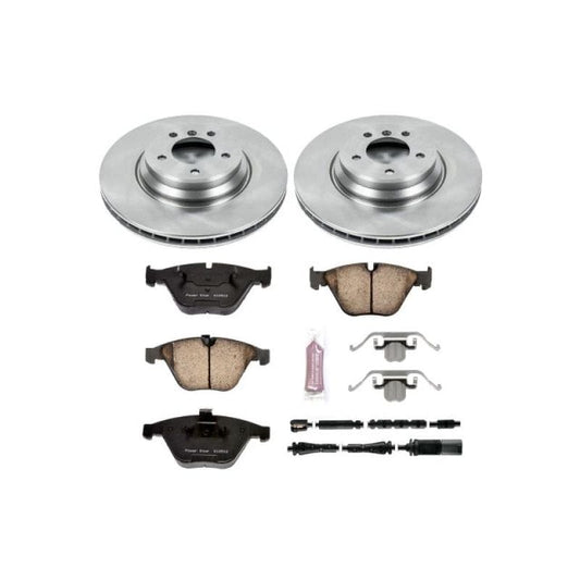 Kies-Motorsports PowerStop Power Stop 2011 BMW 335d Front Autospecialty Brake Kit