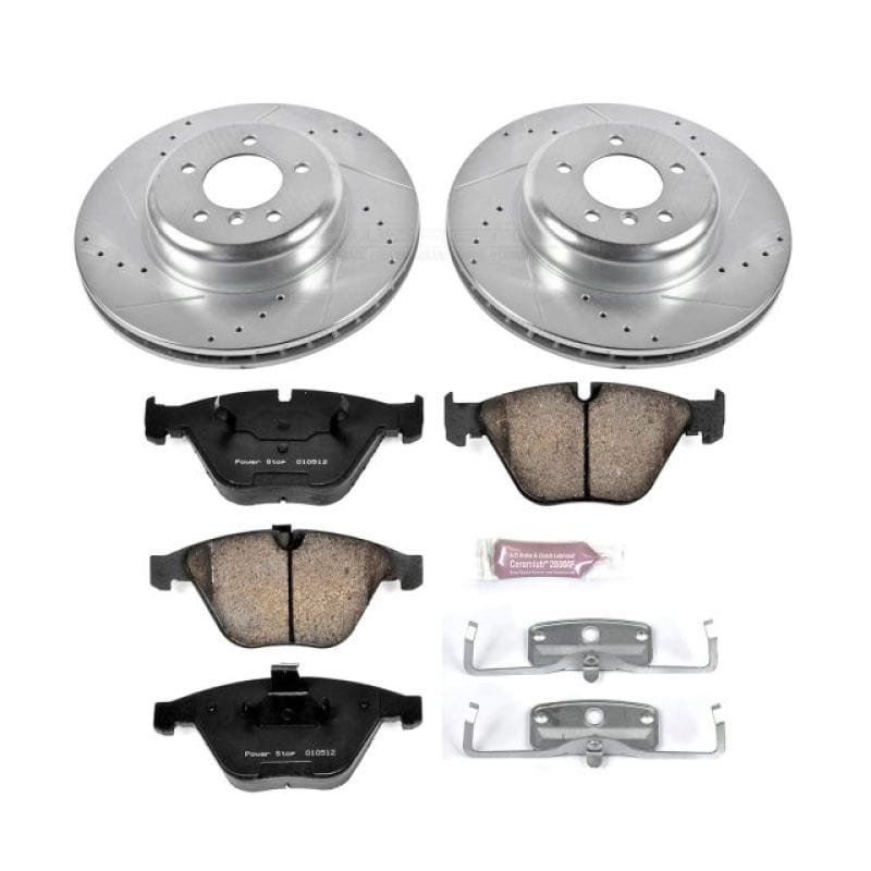 Kies-Motorsports PowerStop Power Stop 2011 BMW 335d Front Z23 Evolution Sport Brake Kit