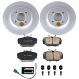 Kies-Motorsports PowerStop Power Stop 91-92 BMW 318i Front Z23 Evolution Sport Coated Brake Kit