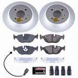 Kies-Motorsports PowerStop Power Stop 91-92 BMW 318i Rear Z23 Evolution Sport Coated Brake Kit