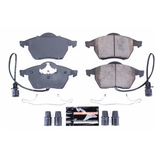 Kies-Motorsports PowerStop Power Stop 92-94 Audi 100 Front Z23 Evo Sport Brake Pad w/Hardware