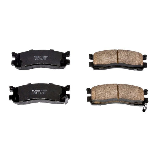 Kies-Motorsports PowerStop Power Stop 92-95 Mazda 929 Rear Z16 Evo Ceramic Brake Pad