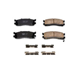 Kies-Motorsports PowerStop Power Stop 92-95 Mazda 929 Rear Z17 Evo Ceramic Brake Pad w/Hardware