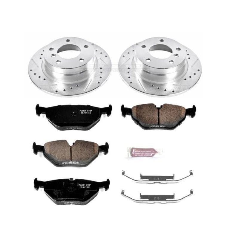 Kies-Motorsports PowerStop Power Stop 92-98 BMW 318i Rear Z23 Evolution Sport Brake Kit