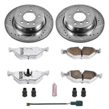 Kies-Motorsports PowerStop Power Stop 94-95 BMW 540i Rear Z26 Street Warrior Brake Kit