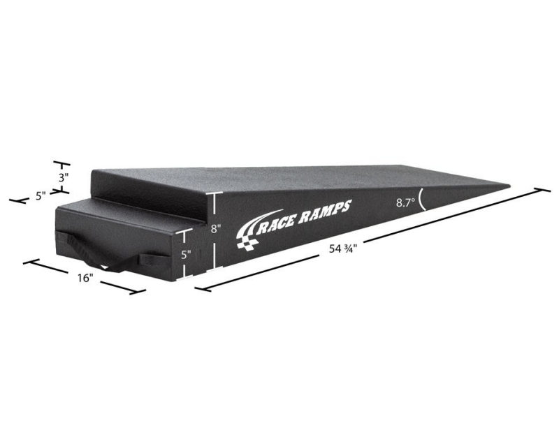 Kies-Motorsports Race Ramps Race Ramps 8in. Trailer Ramps - 8.7 Degree Approach Angle