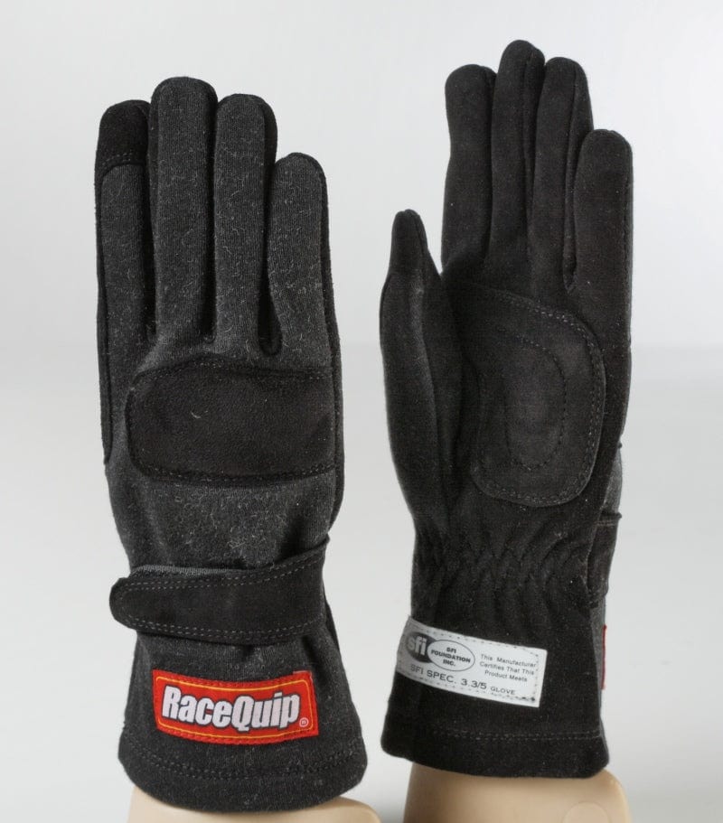 Kies-Motorsports Racequip RaceQuip Black 2-Layer SFI-5 Glove - 2XL