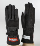 Kies-Motorsports Racequip RaceQuip Black 2-Layer SFI-5 Glove - Small