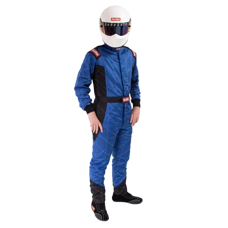 Kies-Motorsports Racequip RaceQuip Blue Chevron-5 Suit SFI-5 - 3XL