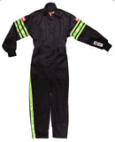 Kies-Motorsports Racequip RaceQuip Green Trim SFI-1 JR. Suit - KLarge