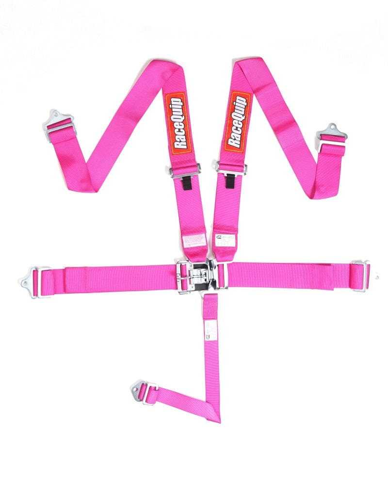 Kies-Motorsports Racequip RaceQuip Pink L & L 5pt Seat Belt