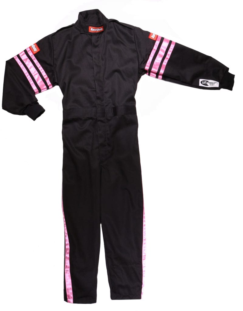 Kies-Motorsports Racequip RaceQuip Pink Trim SFI-1 JR. Suit - KLarge