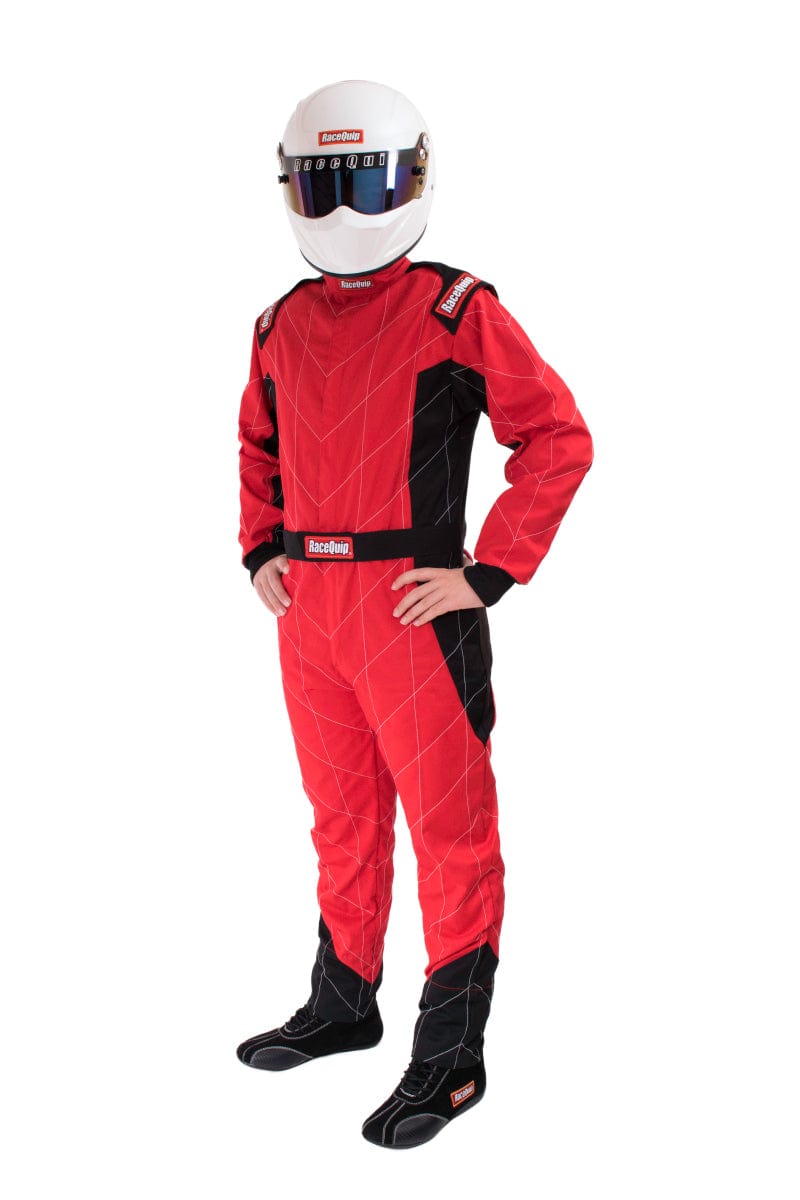 Kies-Motorsports Racequip RaceQuip Red Chevron-1 Suit - SFI-1 2XL