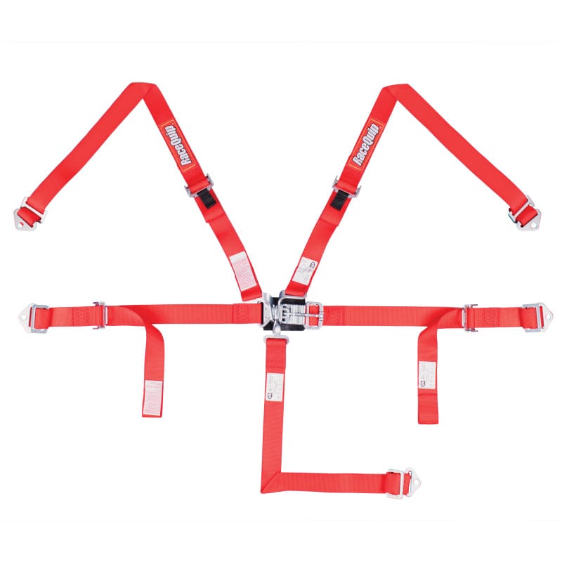 Kies-Motorsports Racequip RaceQuip Red JR. L & L 5pt Harness