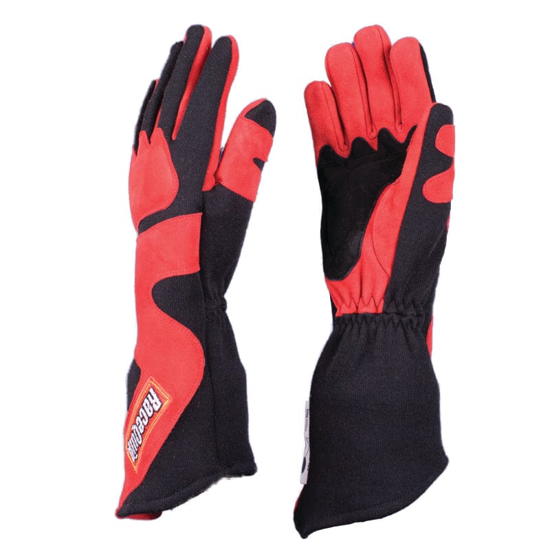 Kies-Motorsports Racequip RaceQuip SFI-5 Red/Black 2XL Long Angle Cut Glove