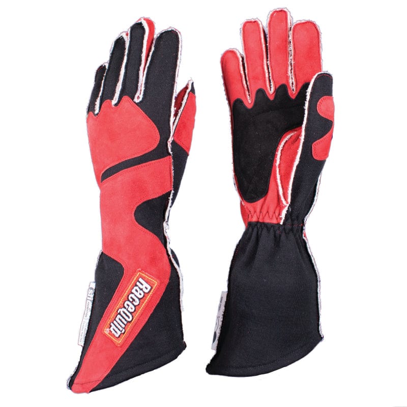 Kies-Motorsports Racequip RaceQuip SFI-5 Red/Black 2XL Outseam Angle Cut Glove