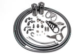 Kies-Motorsports Radium Engineering Dual Catch Can Kit, MK4 Supra, Fluid Lock / 1994-2002 Toyota Supra (all versions)