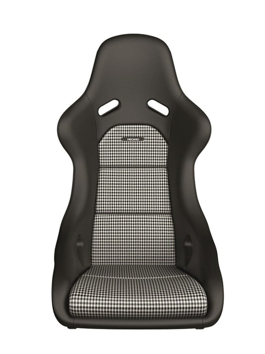 Kies-Motorsports Recaro Recaro Classic Pole Position Street ABE Display Seat (Classic Line) - Pepita w/Steel Side Mnt & Base