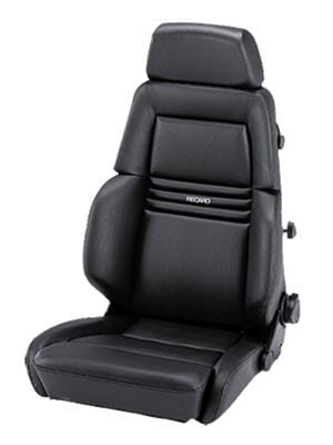 Kies-Motorsports Recaro Recaro Expert M Seat - Black Leather/Black Leather