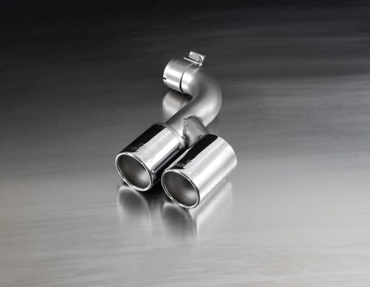 Kies-Motorsports Remus Remus 2012 BMW 3 Series F30/F31 2.0L 76mm Rolled Edge Chromed Tail Pipe Set