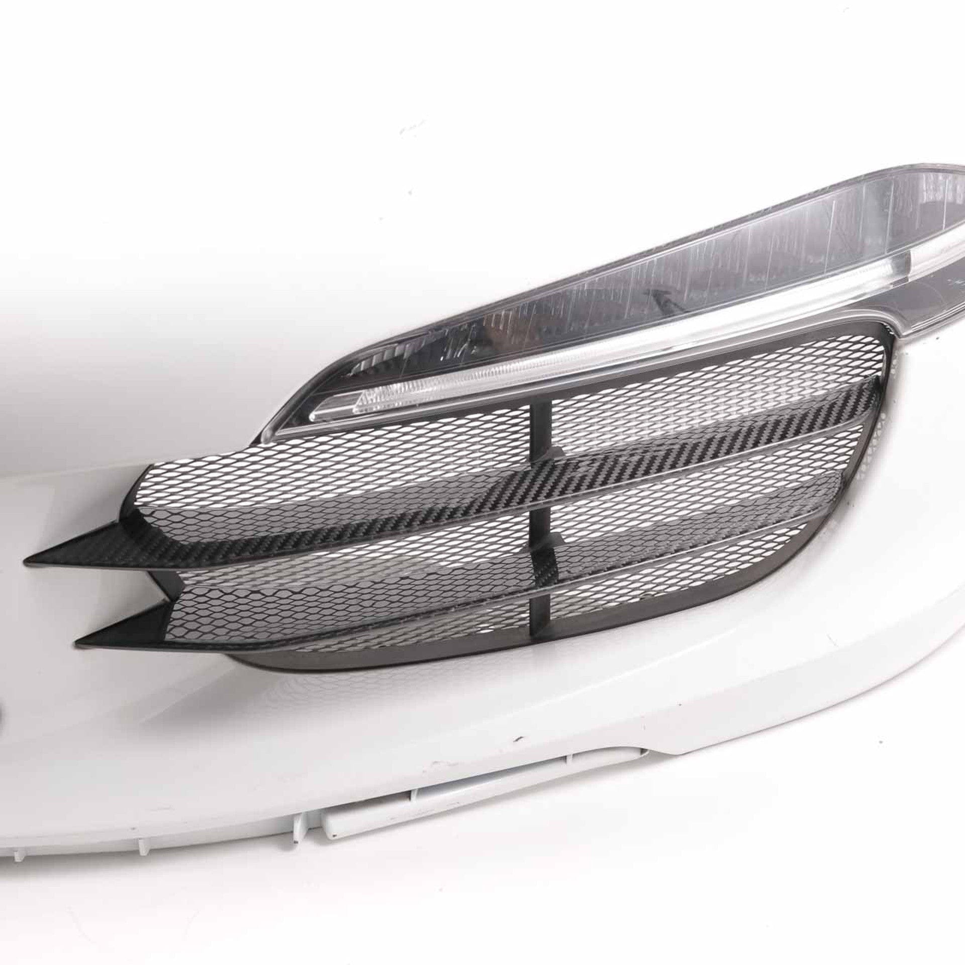 Kies-Motorsports Rennline Porsche 991.1 / Carrera S CARBON FIBER FRONT AIR DUCT SPLITTERS - FRONT GRILL BLADES