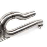 Kies-Motorsports Rennline Porsche 991.1 MUFFLER DELETE X PIPE (Excluding Turbo models)