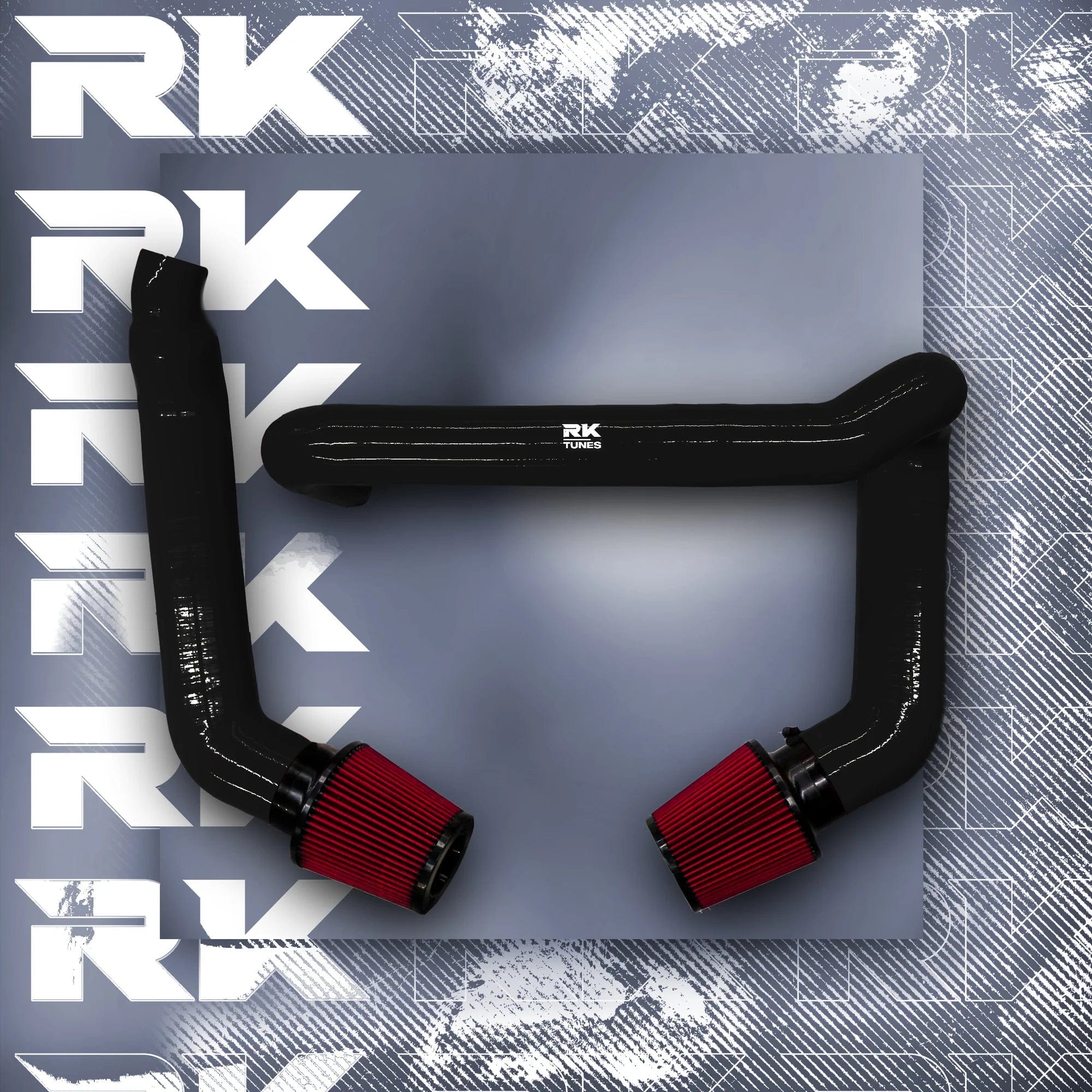 Kies-Motorsports RK TUNES BMW Front Mount Intakes for 2020+ G80 | G82 | G83 | G87 M2 | M3 | M4 | S58 Black / Red