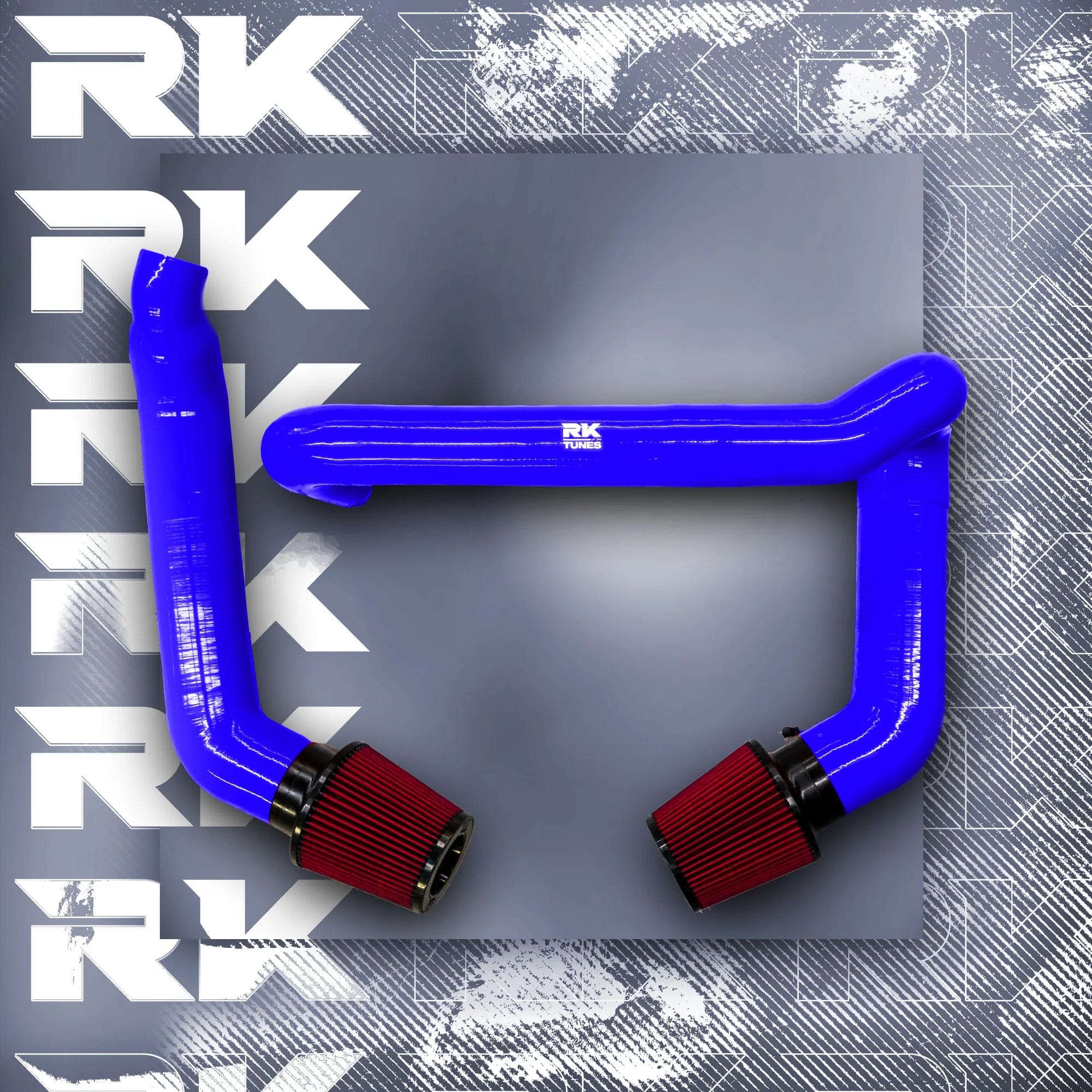 Kies-Motorsports RK TUNES BMW Front Mount Intakes for 2020+ G80 | G82 | G83 | G87 M2 | M3 | M4 | S58 Blue / Red