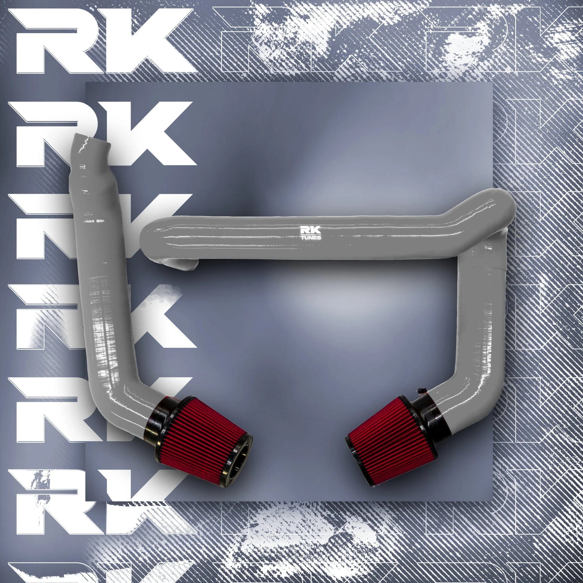 Kies-Motorsports RK TUNES BMW Front Mount Intakes for 2020+ G80 | G82 | G83 | G87 M2 | M3 | M4 | S58 Grey / Red