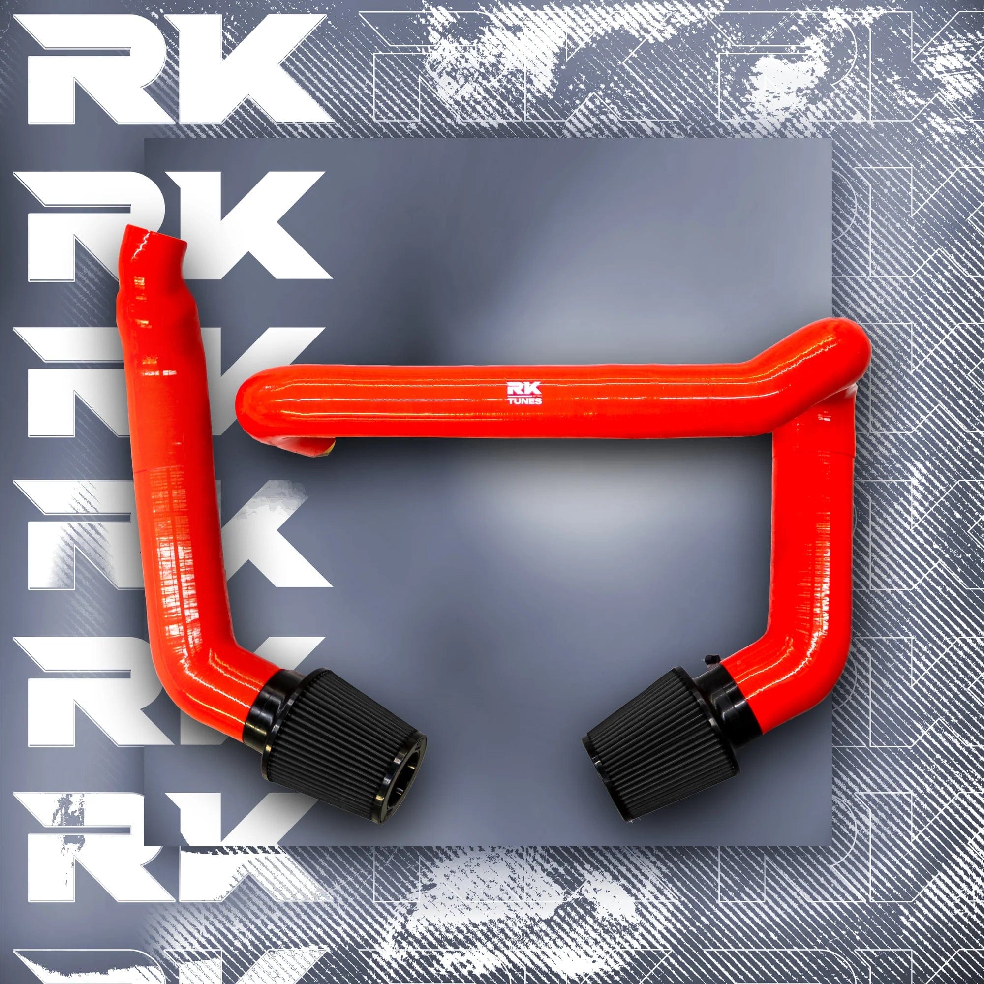 Kies-Motorsports RK TUNES BMW Front Mount Intakes for 2020+ G80 | G82 | G83 | G87 M2 | M3 | M4 | S58 Red / Black