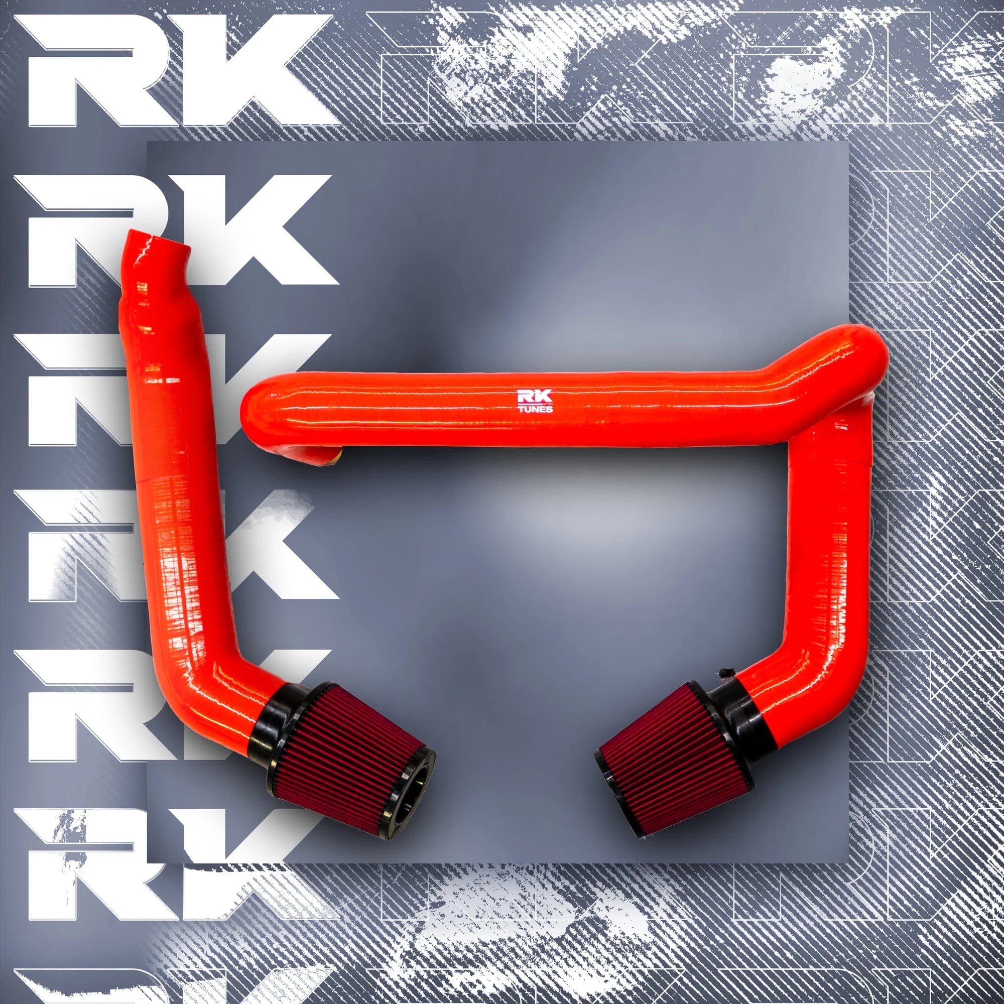 Kies-Motorsports RK TUNES BMW Front Mount Intakes for 2020+ G80 | G82 | G83 | G87 M2 | M3 | M4 | S58 Red / Red