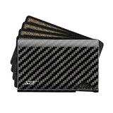 Kies-Motorsports Simply Carbon Fiber Real Carbon Fiber Cash & Card Slim Wallet