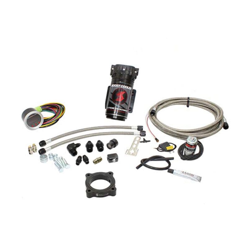 Kies-Motorsports Snow Performance Snow Performance 15-17 Mustang EcB Stg 2 Bst Cooler Water Injection Kit (SS Brded Line/4AN) w/o Tank