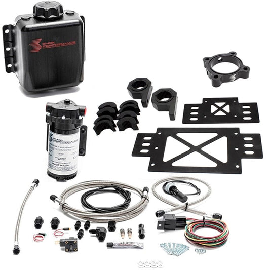 Kies-Motorsports Snow Performance Snow Performance Stg 1 Boost Cooler RZR Turbo Water Methanol Injection Kit (SS Braid Line & 4AN)