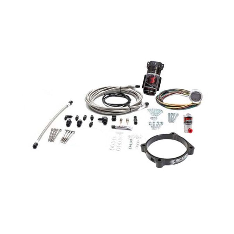 Kies-Motorsports Snow Performance Snow Performance Stg 2 Boost Cooler 105mm Hellcat Water Injection Kit (SS Braided Line) w/o Tank