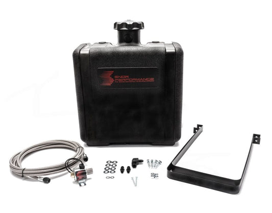 Kies-Motorsports Snow Performance Snow Performance Water Tank Upgrade 7gal (w/Braided SS Line/Brackets/Solenoid/4AN Fittings)