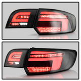 Kies-Motorsports SPYDER Spyder 03-08 Audi A3 Full LED Tail Lights - Black (ALT-YD-AA303-LED-BK)